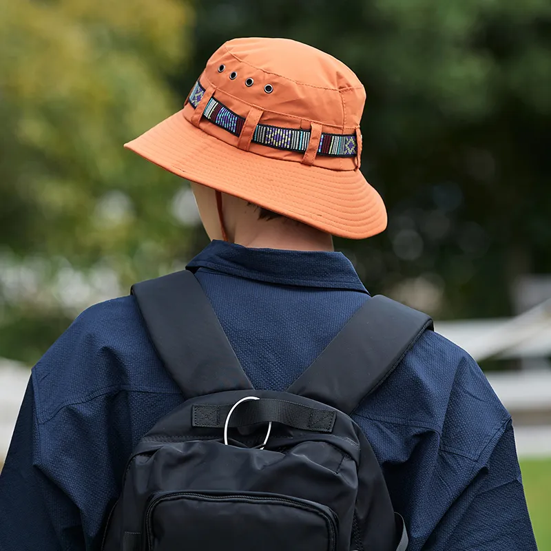15 MINS Polyester Bucket Hats Unisex-3