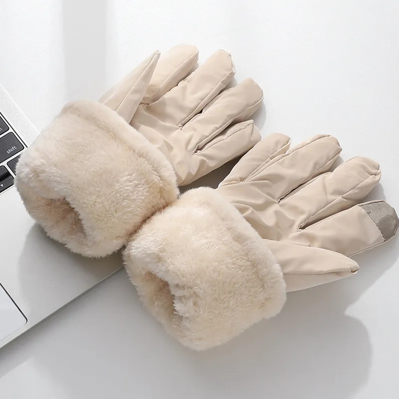 15 MINS Polyester Gloves Women's Multiple Colors-6