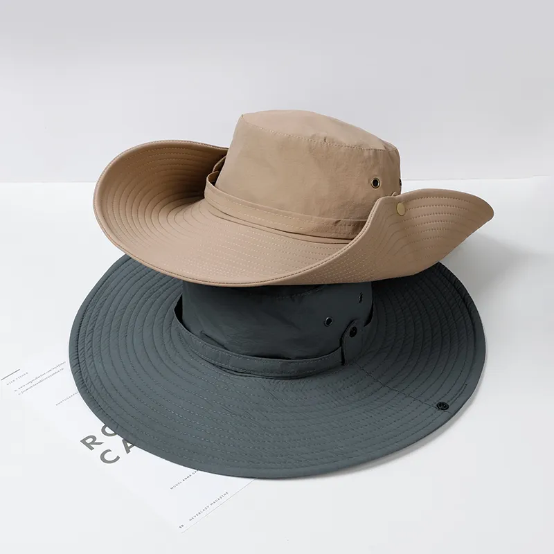 15 MINS Polyester Bucket Hats Unisex-5