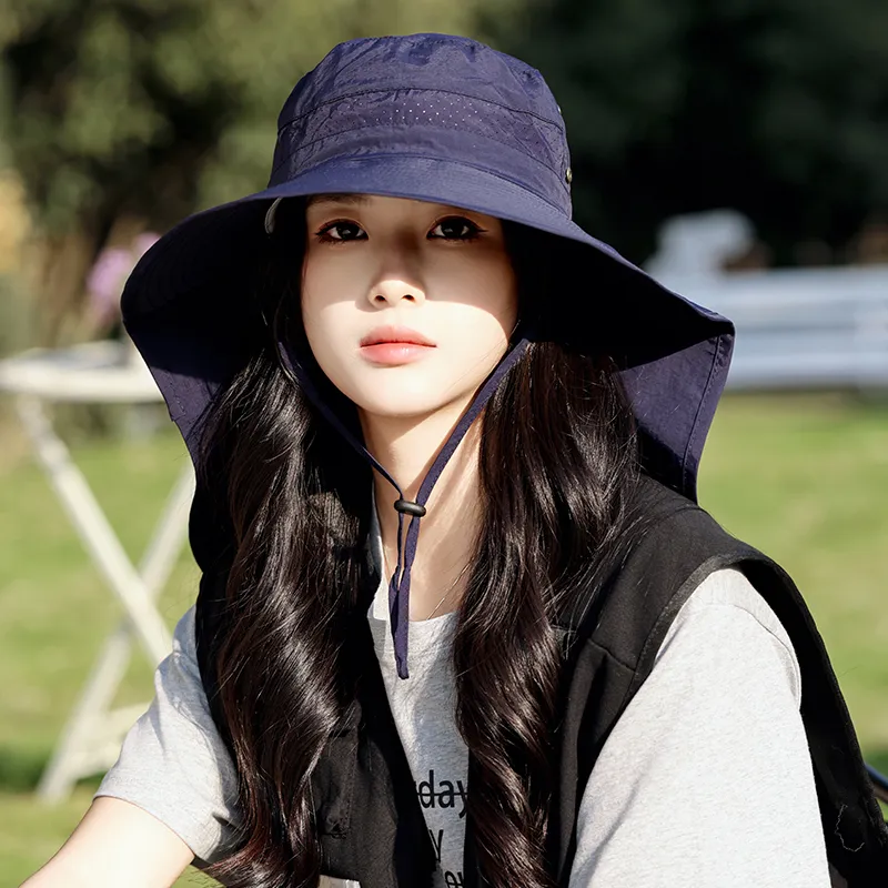 15 MINS Polyamide Bucket Hats Women's-13