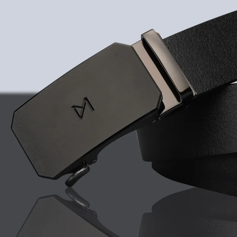 15 MINS Cow Split Leather Belts Men's Width  3.5cm-6