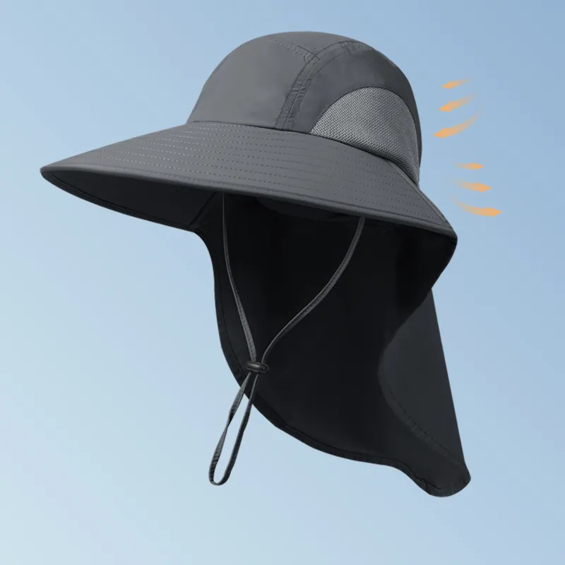 15 MINS Polyester Bucket Hats Men's-3