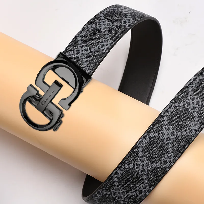 15 MINS Polyvinyl Chloride Leather Belts Men's 3.5cm-9