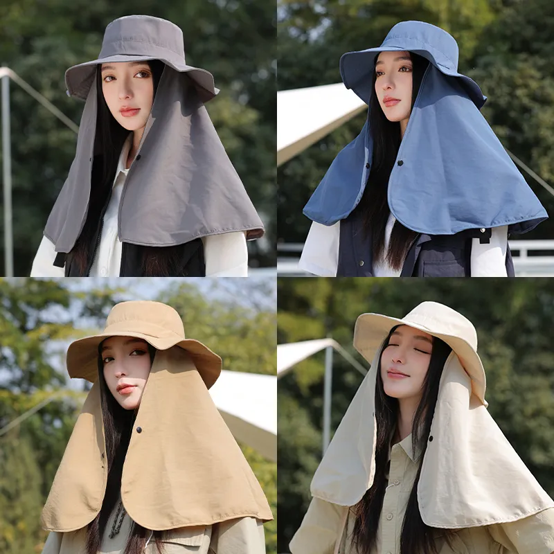 15 MINS Polyester Bucket Hats Unisex-4