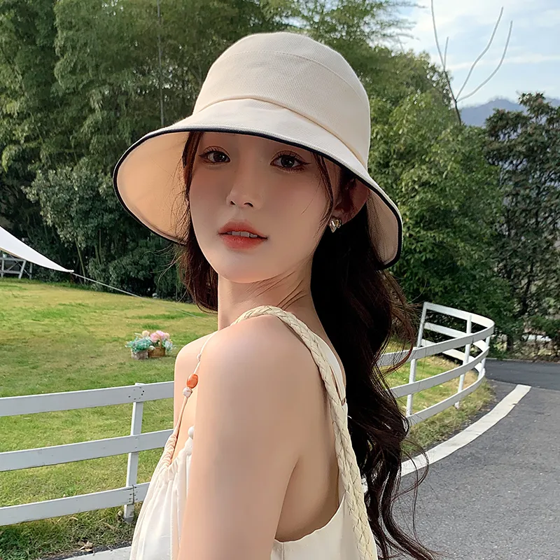 15 MINS Cotton Bucket Hats Women's-7