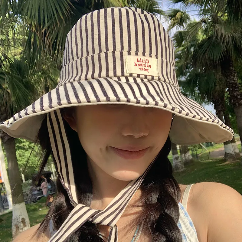 15 MINS Polyester Cotton Blend Bucket Hats Women's-6