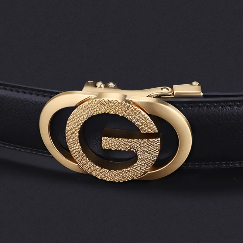 15 MINS Cow Split Leather Belts Men's Multiple Colors Width 3.5cm-16