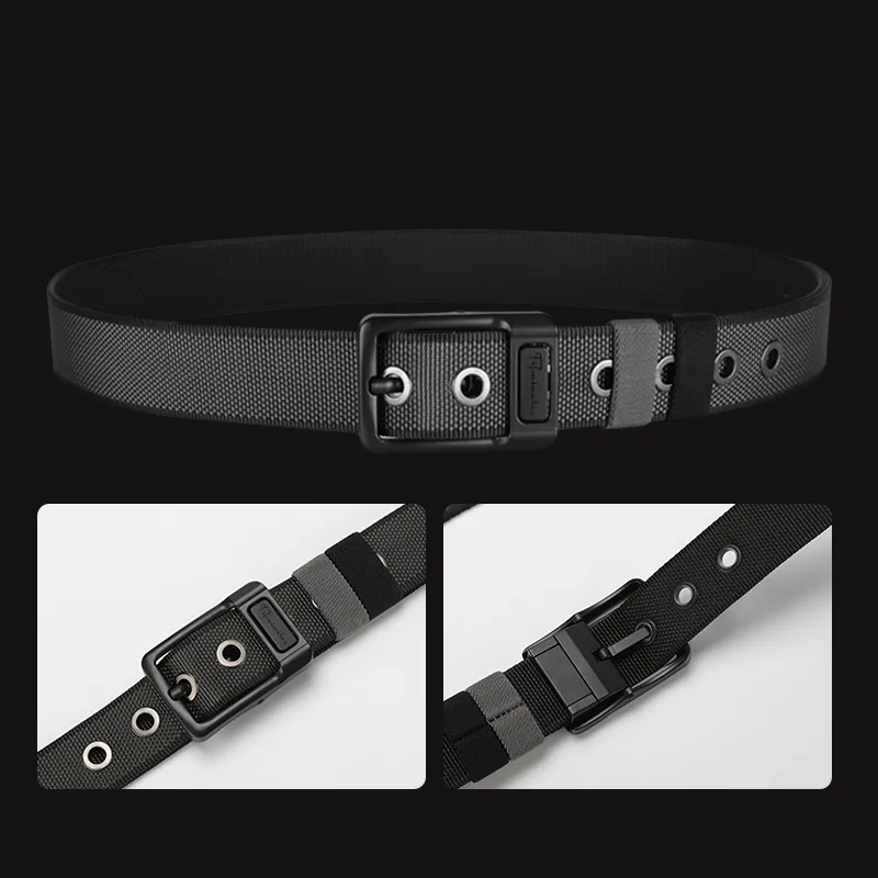 15 MINS Fabric Belt Men's Width 3.8cm-3