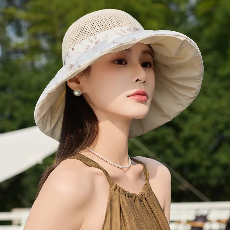 15 MINS Polyester Bucket Hats Women's-6