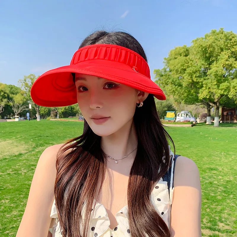 15 MINS Polyester Sun Protection Hats Women's-9