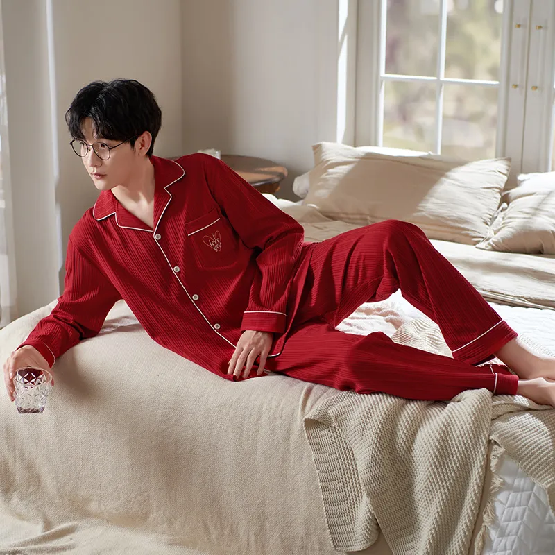 Princess Mark Pajama Set Unisex Red-10