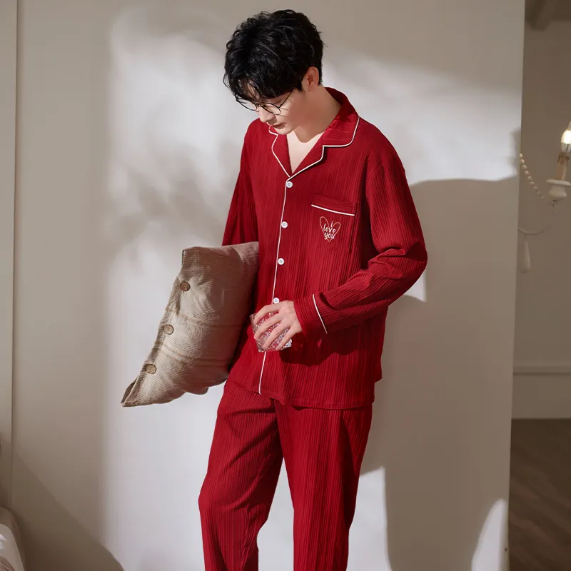 Princess Mark Pajama Set Unisex Red-8