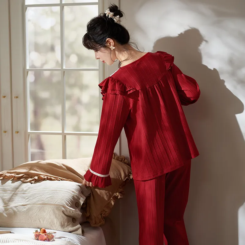 Princess Mark Pajama Set Unisex Red-2