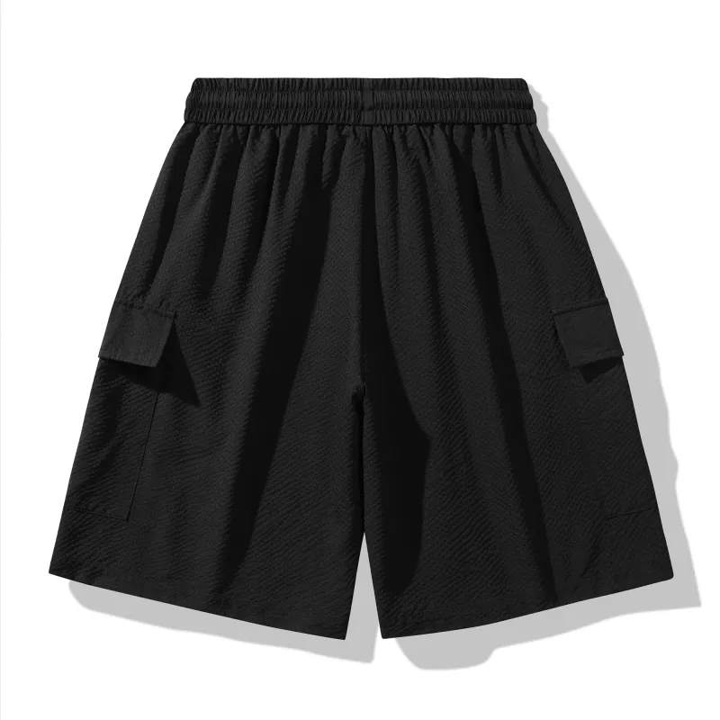 MKZA Casual Shorts Unisex Black-1