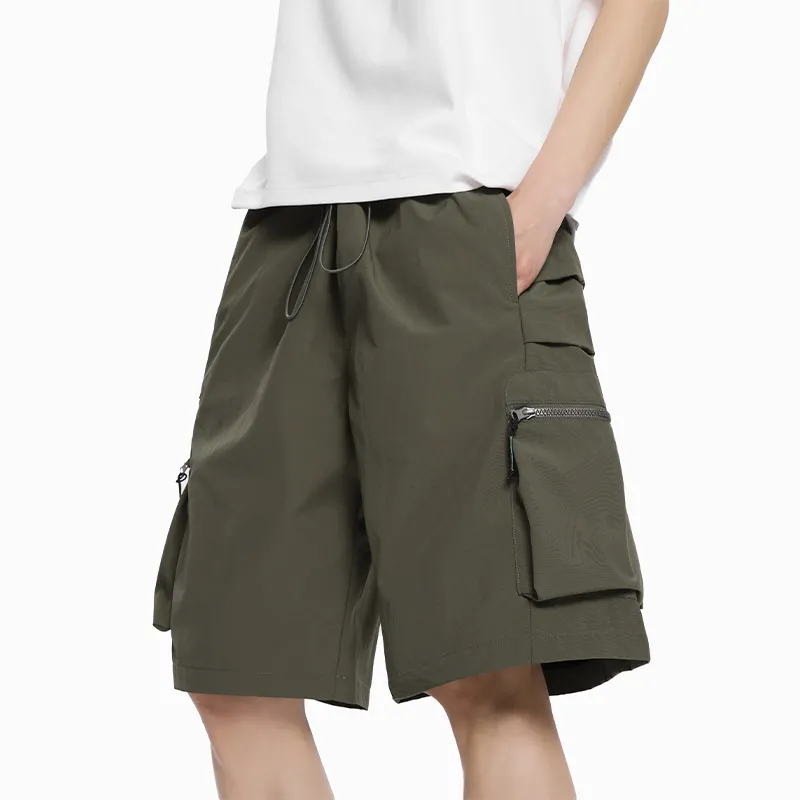 MKZA Cargo Shorts Unisex Mud Gray-7