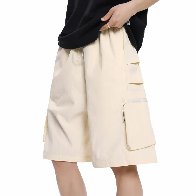 MKZA Cargo Shorts Unisex Mud Gray-13