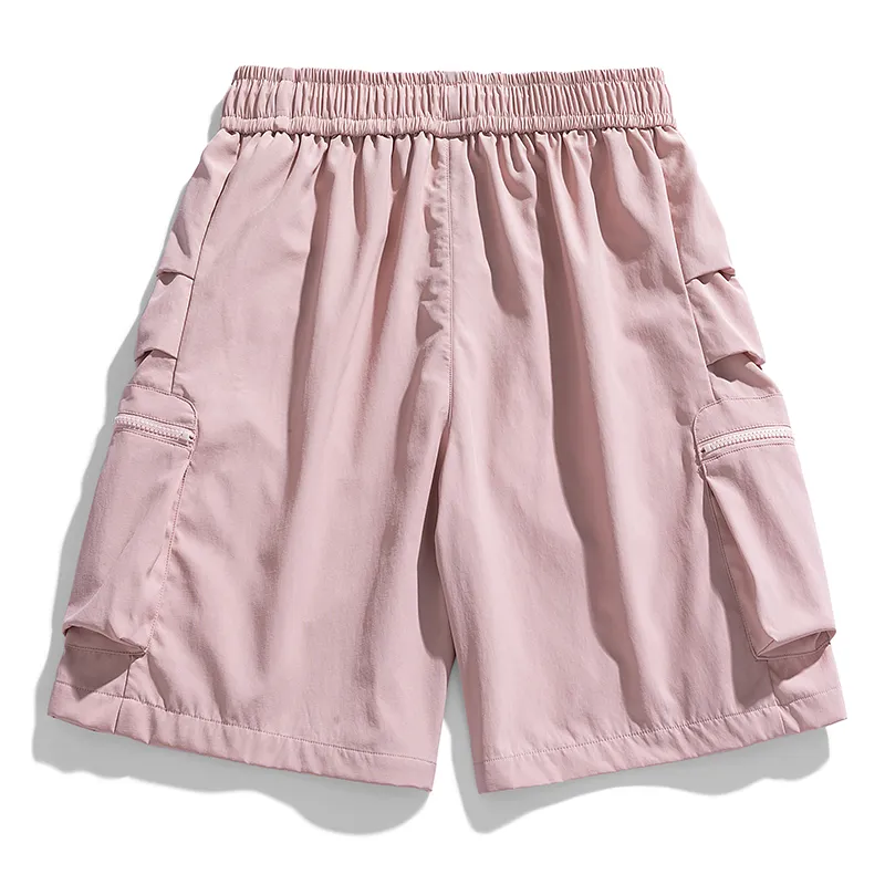 MKZA Cargo Shorts Unisex Mud Gray-16