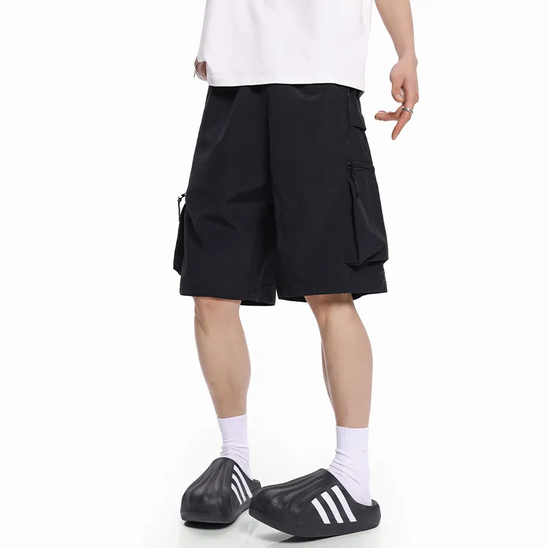 MKZA Cargo Shorts Unisex Mud Gray-23