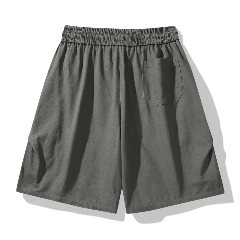 MKZA Casual Shorts Unisex Gray-1