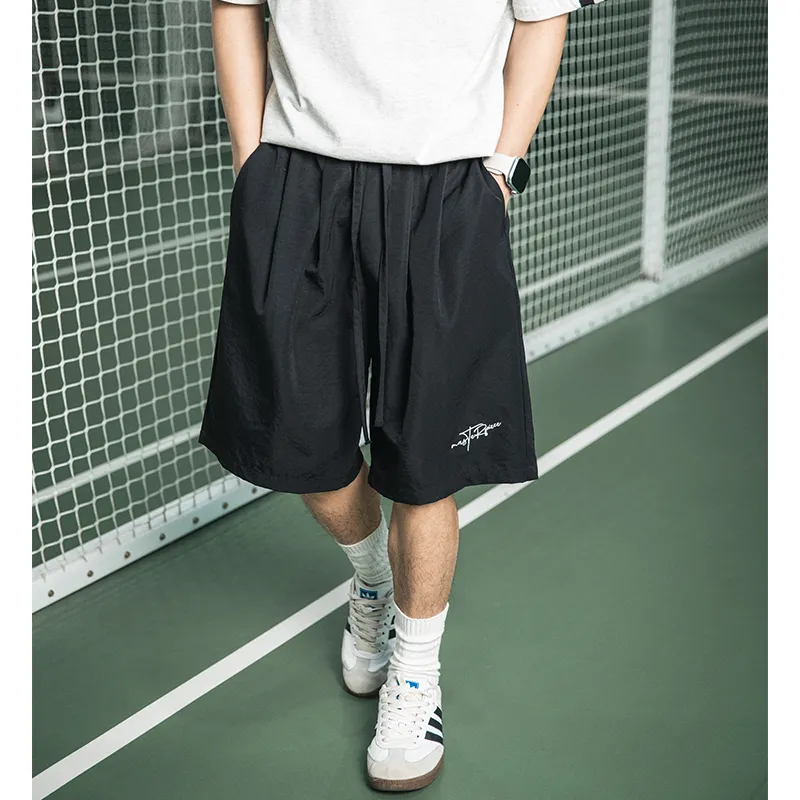 MKZA Casual Shorts Unisex Black-3