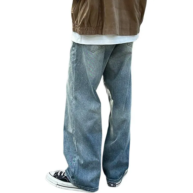 HKRXEC Jeans Men Blue-2