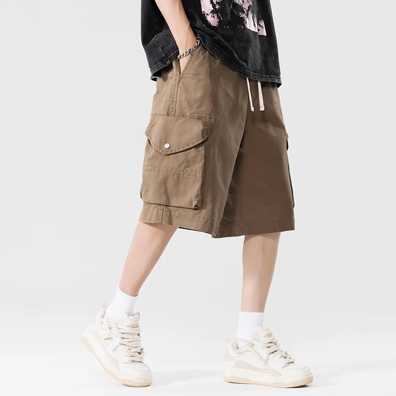 HKRXEC Cargo Shorts Men-13