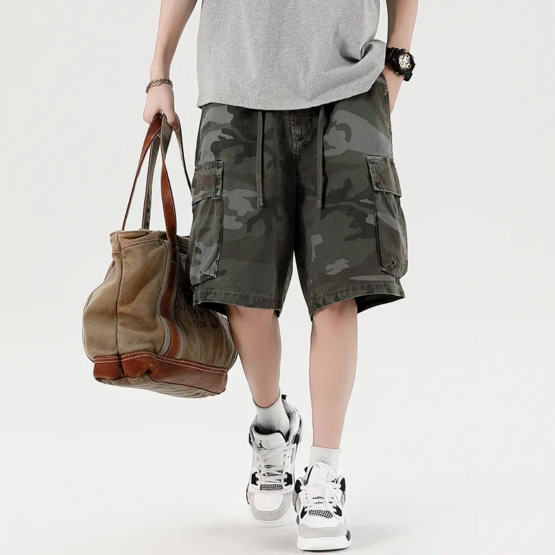 HKRXEC Cargo Shorts Men-2