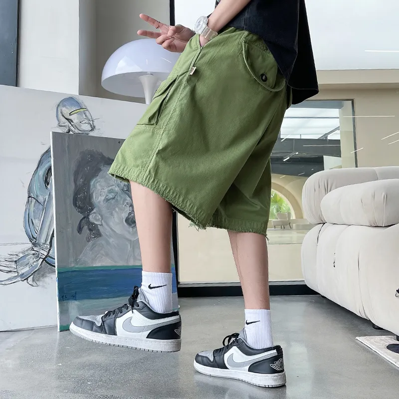 HKRXEC Cargo Shorts Men-3