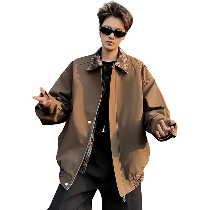 HKRXEC Leather Jackets Men-6