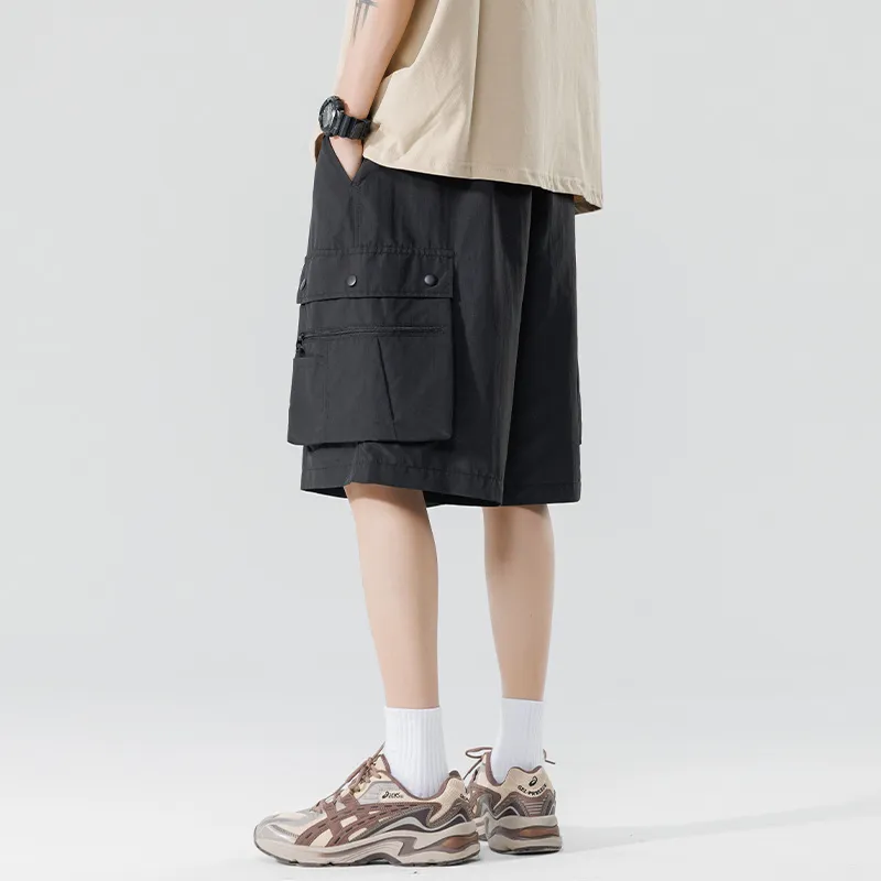 HKRXEC Cargo Shorts Men-18