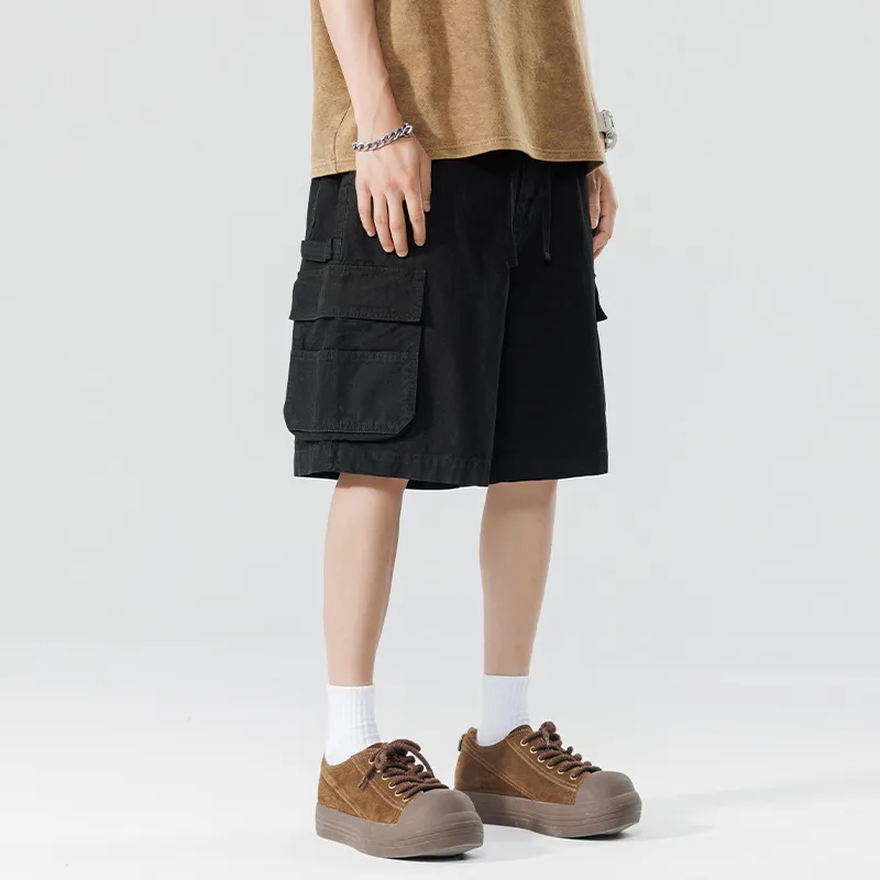 HKRXEC Cargo Shorts Men-16