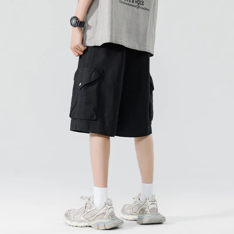 HKRXEC Cargo Shorts Men-17