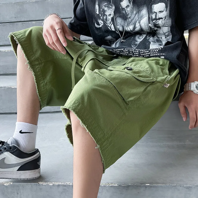 HKRXEC Cargo Shorts Men-5