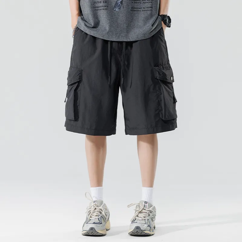 HKRXEC Cargo Shorts Men-16