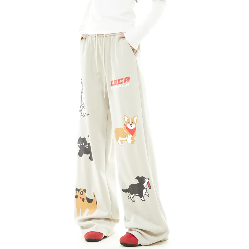 HKRXEC Casual Pants Unisex-18