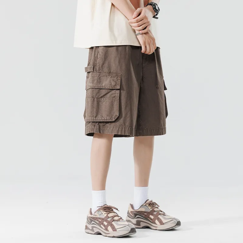 HKRXEC Cargo Shorts Men-4
