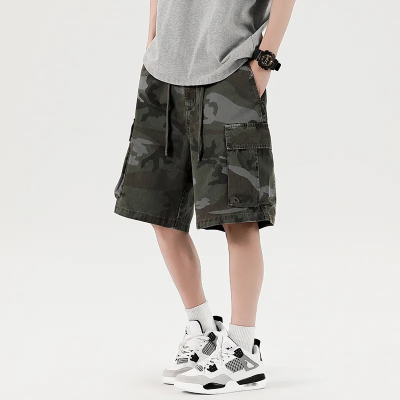 HKRXEC Cargo Shorts Men-5
