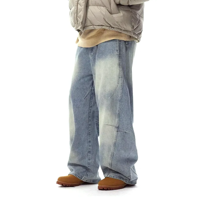 HKRXEC Jeans Men Blue-5