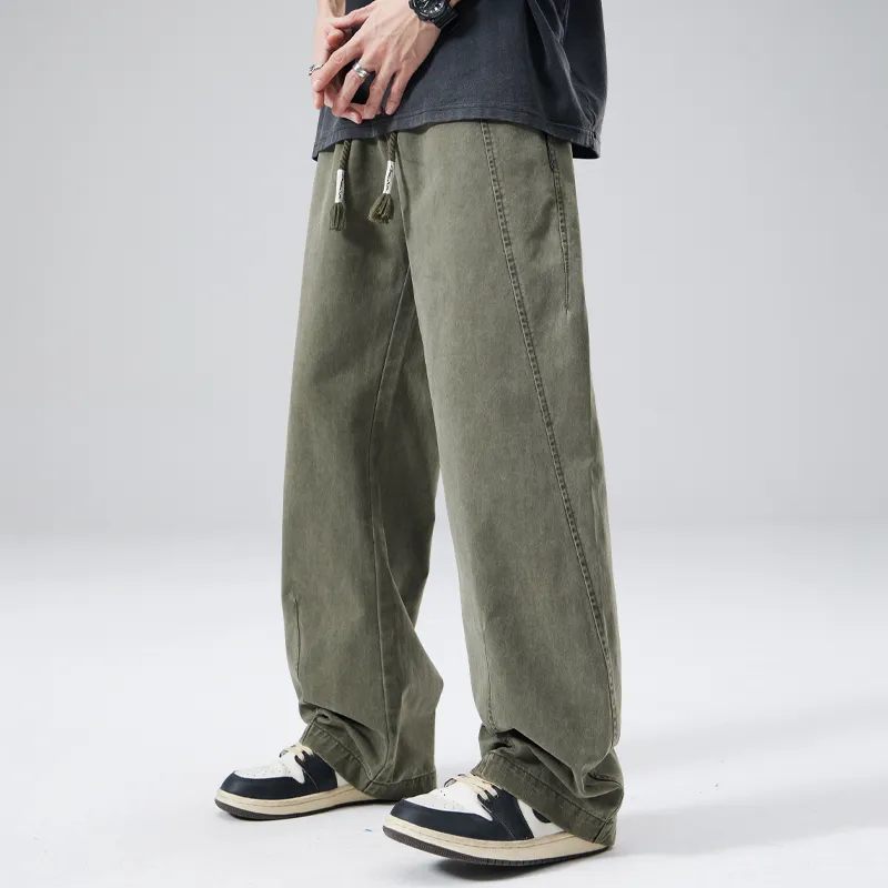 HKRXEC Casual Pants Men-11