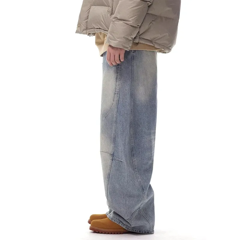 HKRXEC Jeans Men Blue-6