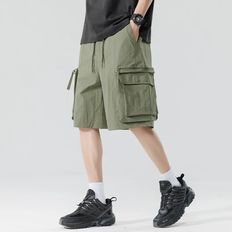 HKRXEC Cargo Shorts Men-6