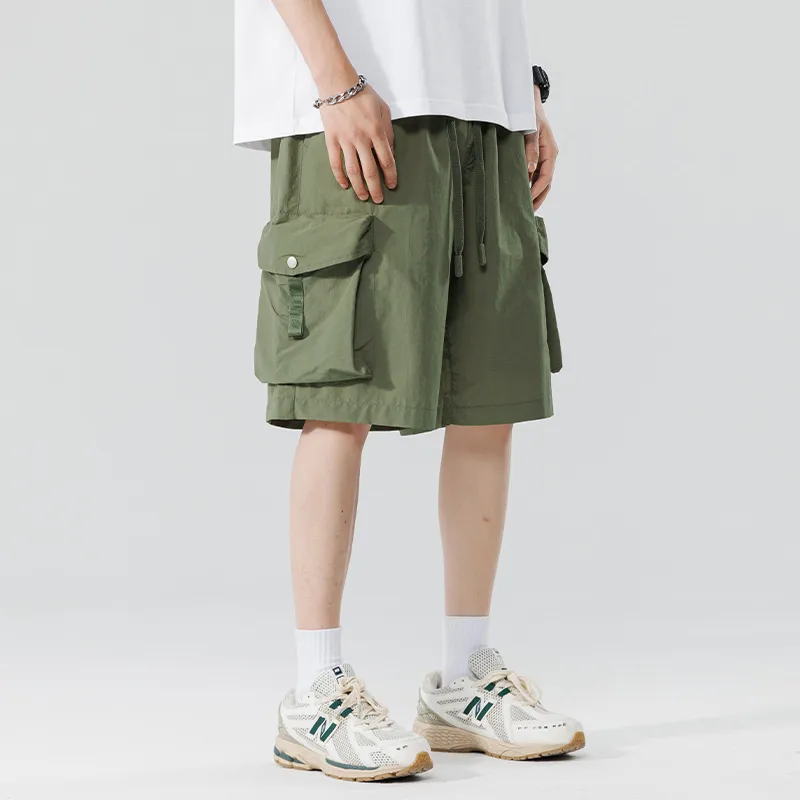 HKRXEC Cargo Shorts Men-11