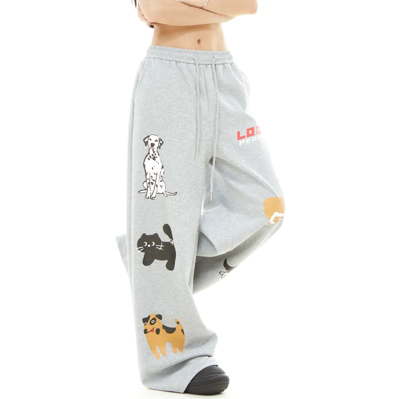 HKRXEC Casual Pants Unisex-11