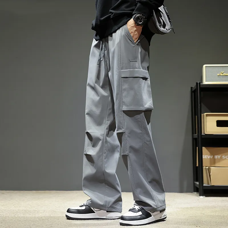 HKRXEC Casual Pants Men-11