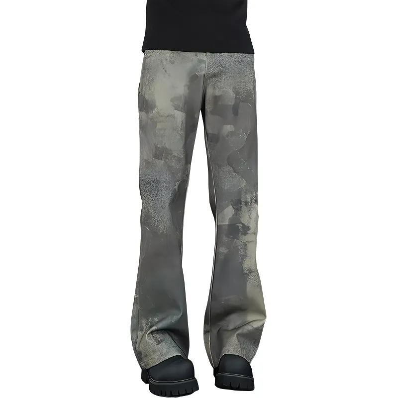 HKRXEC Jeans Men Green-4