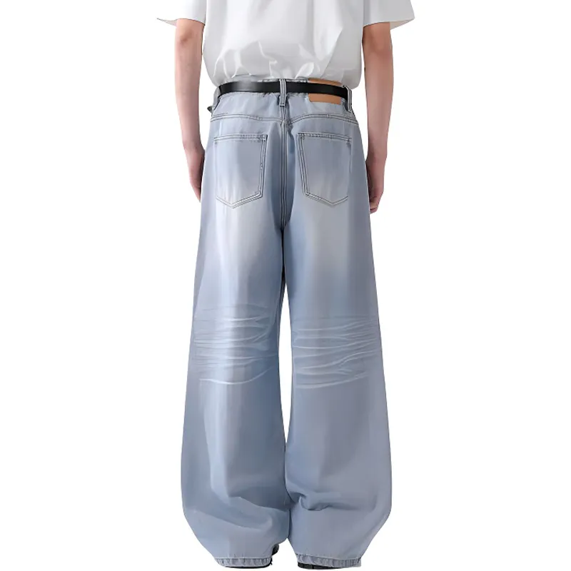 HKRXEC Jeans Men Blue-2