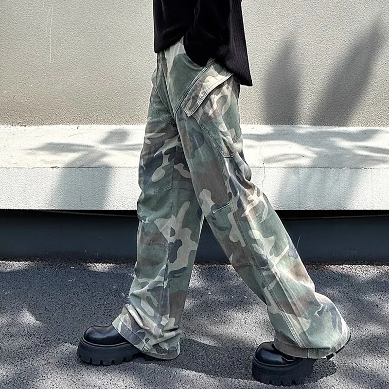 HKRXEC Cargo Pants Men Image Color-3