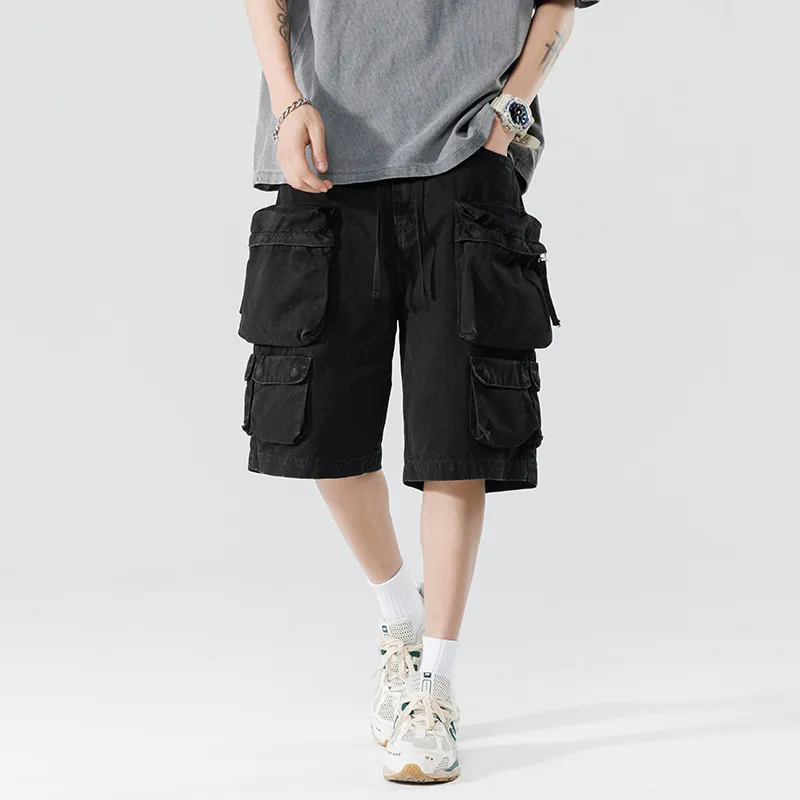 HKRXEC Cargo Shorts Men-23
