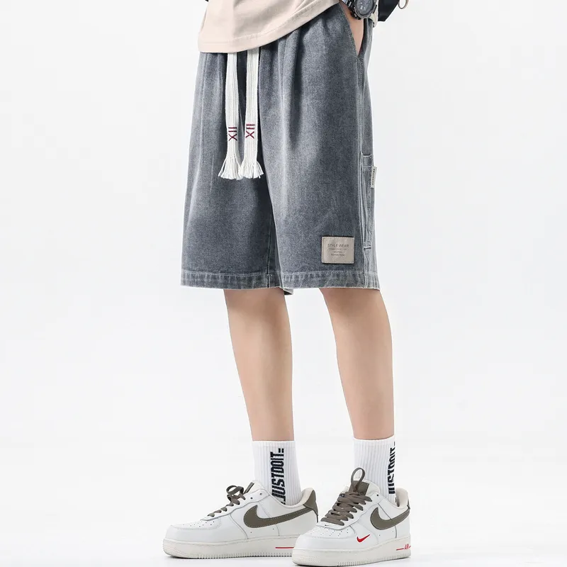 HKRXEC Denim Shorts Unisex-10
