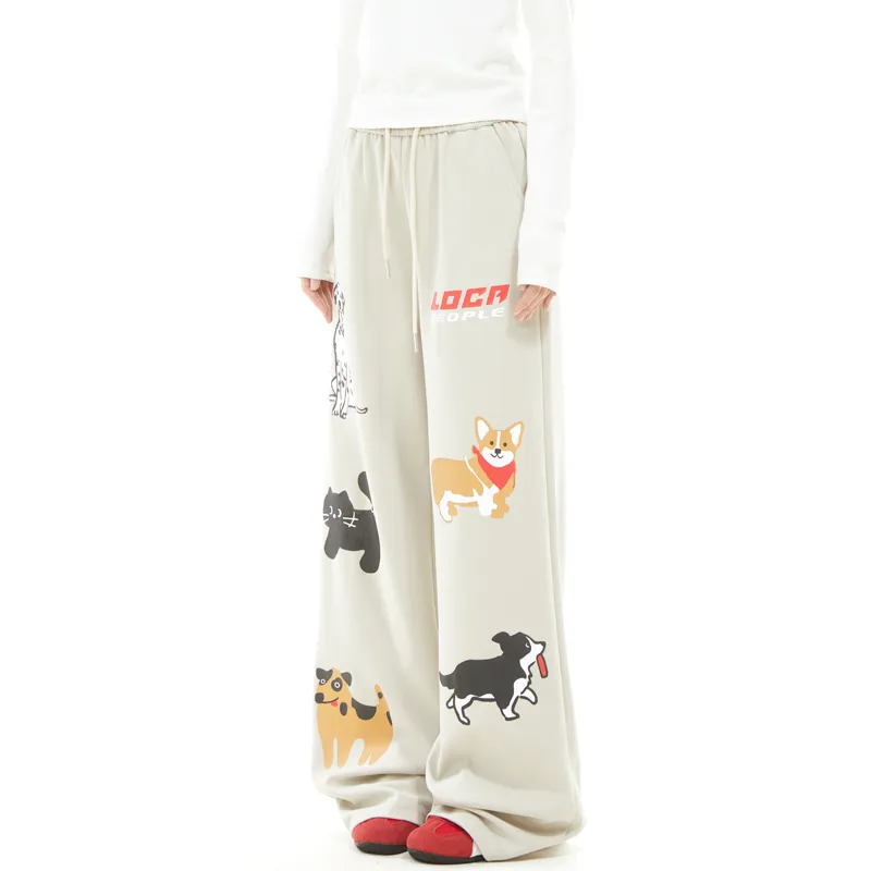 HKRXEC Casual Pants Unisex-16